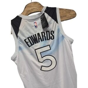 Nike Timberwolves Anthony Edwards #5 City Edition Swingman Fan Jersey Mens 52